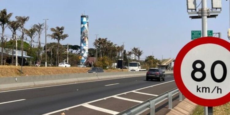 Rodovias com radares de velocidade média