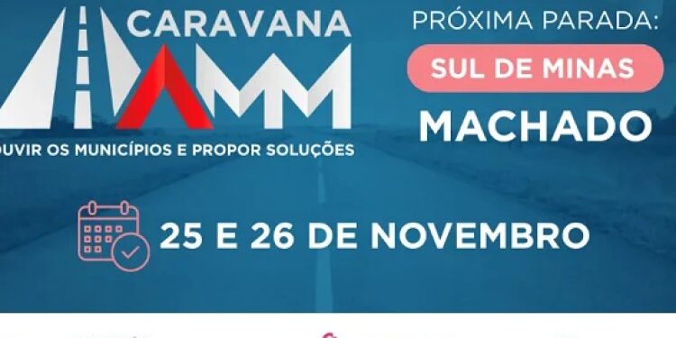 Caravana da AMM chega a Machado nesta terça (25)