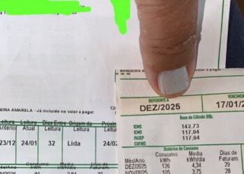 Fatura da conta de luz tem novo modelo