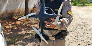 Drone suspeito é encontrado próximo a presídio em Valadares