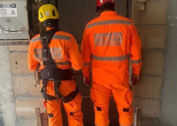 Trabalhador morre após cair em fosso de elevador em construção na Vila Bretas, em Valadares