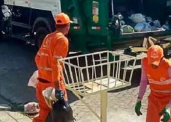 Turno da coleta de lixo em 13 bairros de Valadares será alterado a partir da próxima quarta-feira