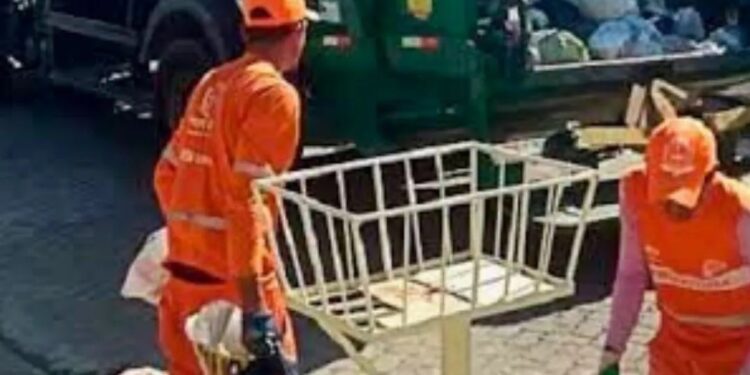 Turno da coleta de lixo em 13 bairros de Valadares será alterado a partir da próxima quarta-feira