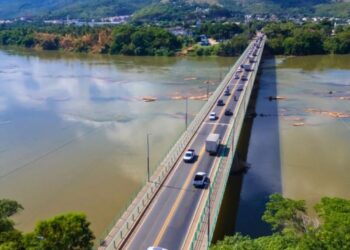 Interdição parcial: EcoRioMinas Realiza obras na Ponte do São Raimundo, em Valadares, nesta Segunda ( 19/08 )