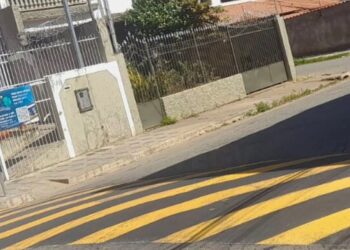 Valadares instala novos redutores de velocidade em vias urbanas