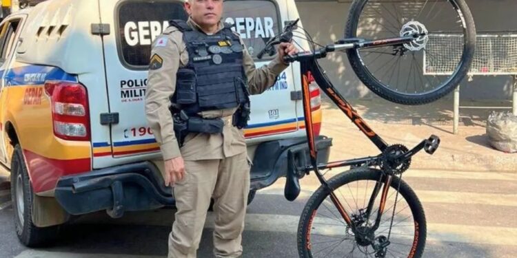 Avaliada em R$ 2 mil, PM recupera bicicleta furtada em Valadares
