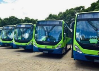 Desvio temporário das linhas de ônibus na rua Sete de Setembro, em Valadares