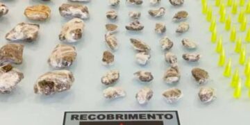 Polícia apreende drogas às margens do Rio Doce, em Valadares