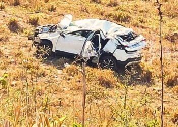 Motorista fica ferido em acidente na BR-116 próximo a Jampruca MG