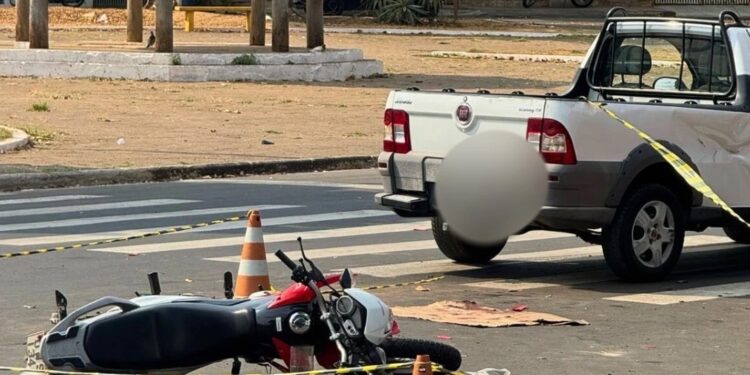 Grave acidente deixa motociclista ferida em Governador Valadares