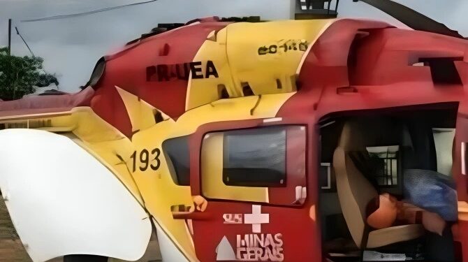 Helicóptero dos Bombeiros cai e mata tripulação em MG