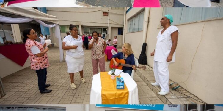 Prefeitura de Valadares promove evento no Hospital Municipal para celebrar o Dia do Servidor e encerrar Outubro Rosa