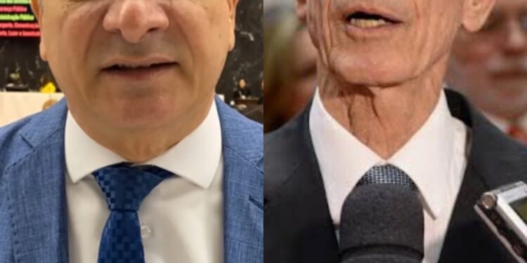 Pré-candidato a prefeito de Valadares, Coronel Sandro, embarca em canoa furada.