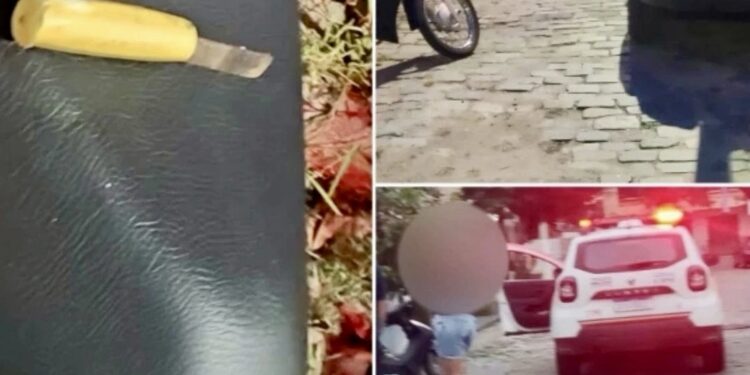 Polícia impede furto de motocicleta e prende indivíduo em flagrante, em Valadares