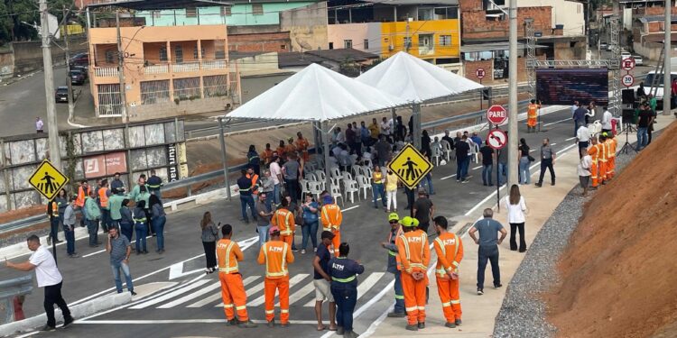 Inaugurada a nova passagem inferior da avenida Tancredo Neves, em Valadares