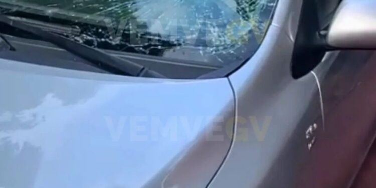 Motorista embriagado atropela ciclista na ciclofaixa no Centro de Governador Valadares