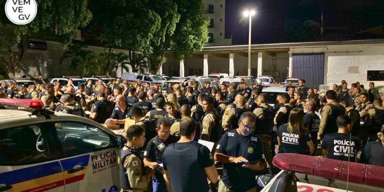 Mais de 300 policiais participam de operação em Governador Valadares