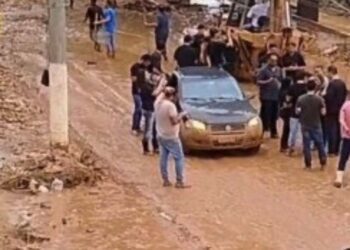 Ubá: moradores criticam gravação de Nikolas em área atingida por enchente