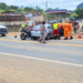 Acidente entre moto e carro deixa um morto e dois feridos na BR-116, em Valadares