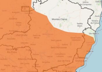 Alerta de chuvas para Valadares e mais 686 cidades em Minas