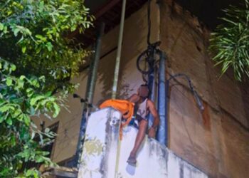 Homem é preso ao tentar furtar cabos de igreja em Valadares