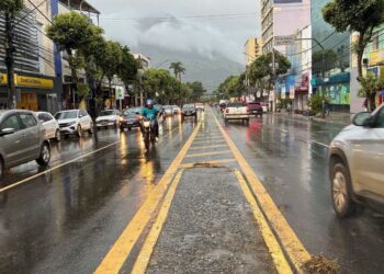 Defesa Civil emite alerta de chuva forte em Valadares