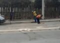 Prefeitura realiza operação tapa-buracos na Moacir Paleta, em GV