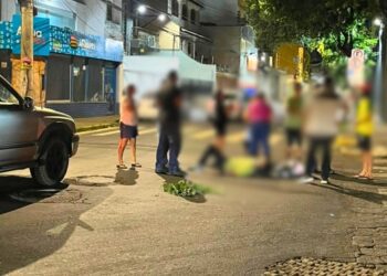 Acidente no Centro de Valadares: quem teria causado a colisão?