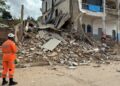 Edificação desaba no Pérola e mobiliza equipes de resgate em Valadares