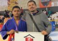 Samuel Pereira, aluno da Escola Estadual Alexandre Peixoto, garantiu o terceiro lugar na categoria médio do módulo II da etapa estadual 1 do JEMG