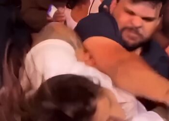 Briga em show de Natanzinho é registrada em vídeo