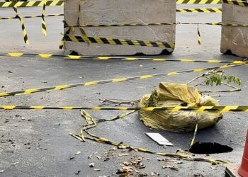 Cruzamento no Centro de Valadares tem interdição parcial