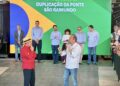 Lula visita obras de duplicação da Ponte do São Raimundo e da BR-116 em Valadares