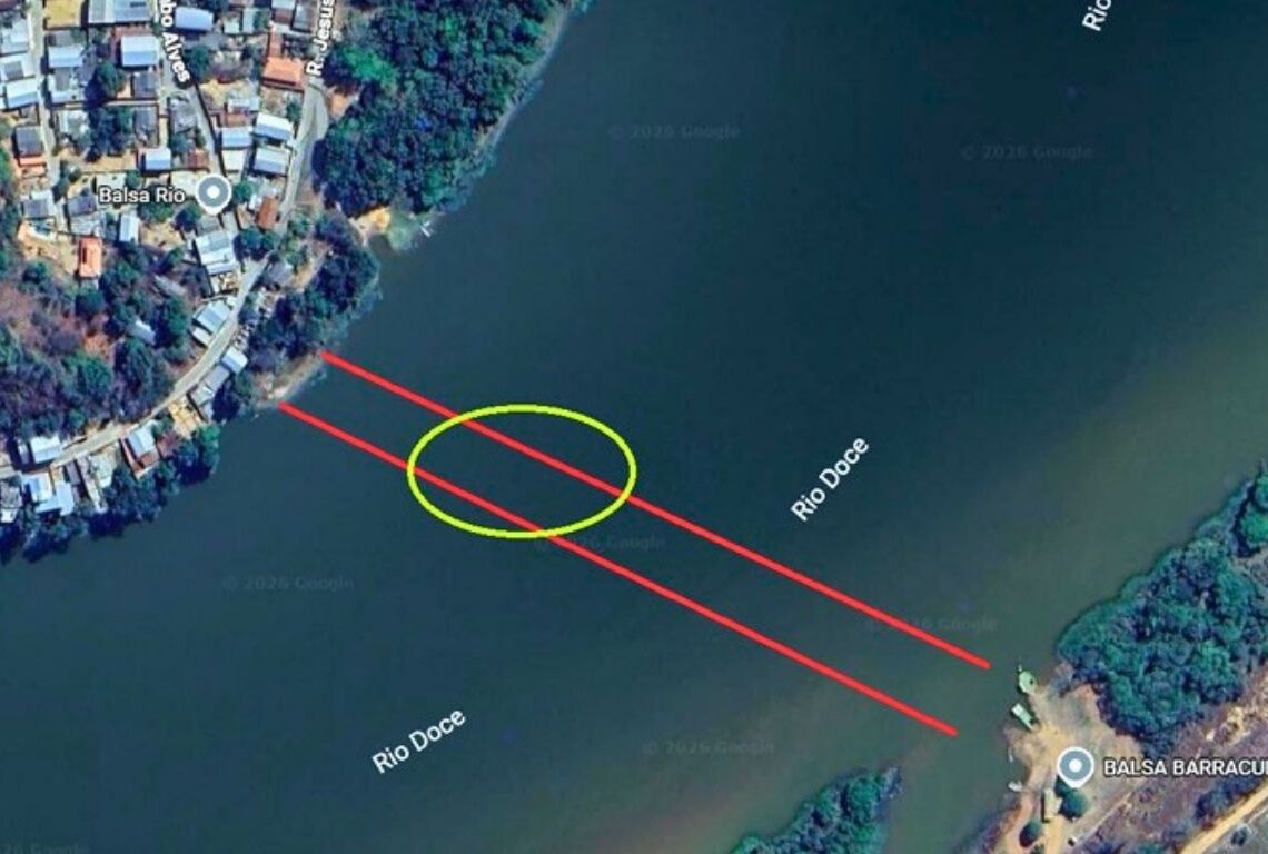 A área de atuação foi delimitada pelas equipes.