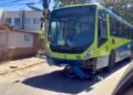 Colisão entre ônibus e moto deixa motociclista ferido em Valadares