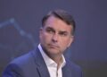 O candidato à Presidência Flávio Bolsonaro ( PL )