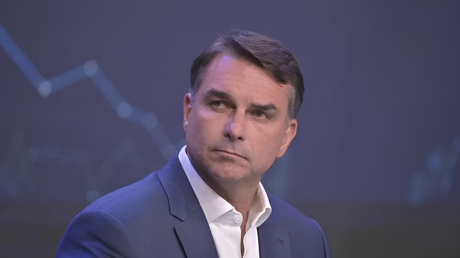 O candidato à Presidência Flávio Bolsonaro ( PL )