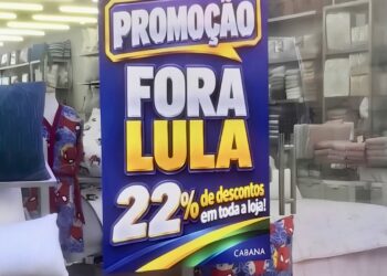 Loja de Ipatinga é alvo da PM após promoção “Fora Lula”
