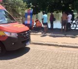 Homem é resgatado após se afogar na lagoa do Pérola em Valadares