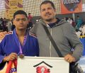 Samuel Pereira, aluno da Escola Estadual Alexandre Peixoto, garantiu o terceiro lugar na categoria médio do módulo II da etapa estadual 1 do JEMG